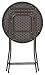 Sandusky Lee FCT32-BR Commercial Heavy Duty Round Folding Cocktail Table, 2.5', 43