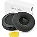 Geekria Comfort Laminated Fabric Replacement Ear Pads for Sennheiser Urbanite On-Ear Headphones (Not Compatible Sennheiser Urbanite XL), Repair Parts (Black)