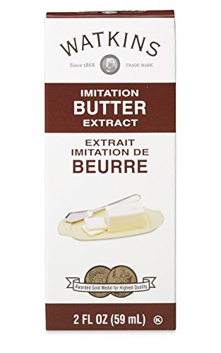 Watkins All Natural Extract, Imitation Butter, 2 Ounce (Pack of 6) (Packaging may vary)