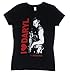 The Walking Dead I Heart Daryl Juniors Black T-shirt