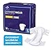 FitRight Extended Wear Overnight Adult Briefs with Tabs, Maximum Absorbency Adult Diapers, Large (15 Count)