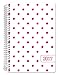 HARDCOVER Fashion Daily Planner Set - Includes 14 Month 2017 Calendar Year (5.5