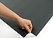 ROSEROSA Peel and Stick PVC Solid Self-Adhesive Wallpaper Covering Counter Top Shelf Liner Dark Gray (SG50 : 2.00 Feet X 6.56 Feet)