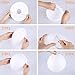 16 Pieces White Round Hanging Paper Lanterns for Parties, Birthdays, Weddings, and Events -Included Sizes of 4