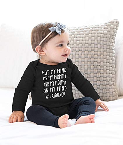 TUONROAD Baby Bodysuit GOT My Mind ON My Mommy Onesies Romper for 0-12Months Girl Boy