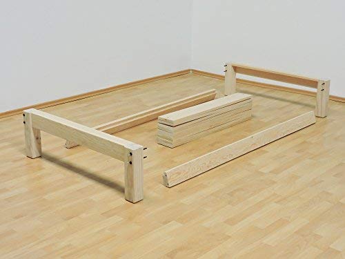 Muebles Gm Base Para Cama Individual Tradicional Desarmable Sin