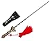 ZooBoo Chinese Tai Chi Sword - Extendable Retractable Telescopic Simplified Taiji Martial Art Kung Fu Shaolin Sabre Jian No-Edge for Beginner - with Silk Tassel and Bag