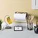 Home Basics Powder Coated Steel Scroll Collection Banana Holder Tree, Rust Resistant, Kitchen Countertop, Black