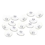 XFasten Strong and Clear Suction Cups Large, 1.77