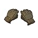 Maddog Tactical Half-Finger Paintball and Airsoft Gloves - Tan - Large/X-Large