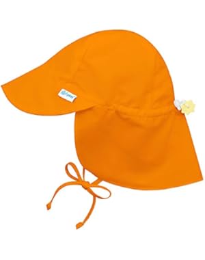 Iplay Flap Hat-Orange-2T/4T