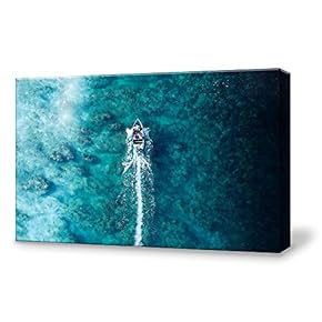 for Living Room Bedroom Home Artwork Paintings Aerial Photo
