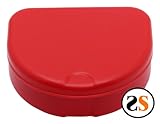 Invisalign retainer storage case -Red
