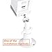 Wyze Cam Wall Mount Bracket with Universal Screw Compatible with Wyze Cam - Full Install Kit (2 Pack, White)