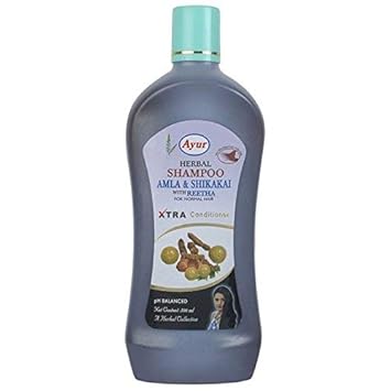 Ayur Herbal Amla & Shikakai Shampoo (Extra Conditioner) 500 ml