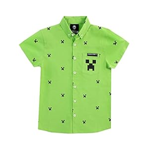 Minecraft Jongens Creeper Hemd