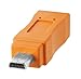 TetherPro USB-C to 2.0 Mini-B 8-Pin, 5Gbps Gen 1, 15' (4.6m), High-Visibility Orange