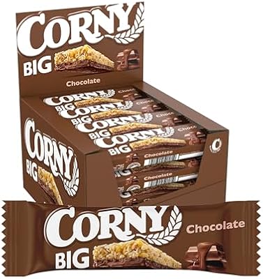 Big Barritas de Cereales Sabor Chocolate, 24x50 g