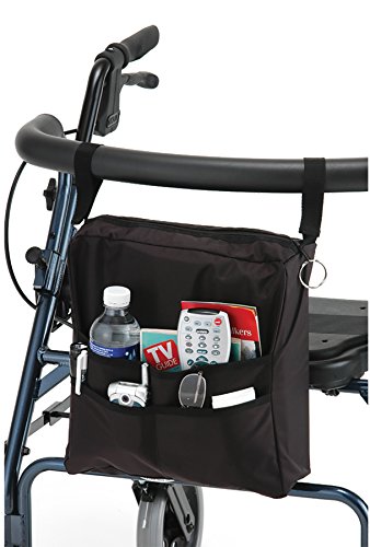 NOVA Medical Products 4001WP Black Hanging Walker Pouch