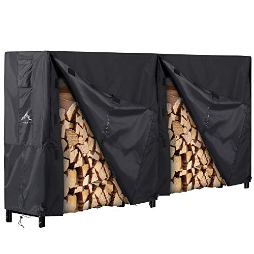 Covered Weatherproof Racks Himal Outdoor Firewood Racks Cover Log Rack Waterproof Firewood Cover ...