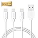 Quntis iPhone Charger 3 Pack 6ft [MFi Certified] iPhone Fast Charging Cable Cord Short USB A to Lightning Cable for iPhone 14 13 12 11 Pro Max XR XS X SE 8 7 6s 6 Plus 5S 5C 5 iPad Air Mini Airpods