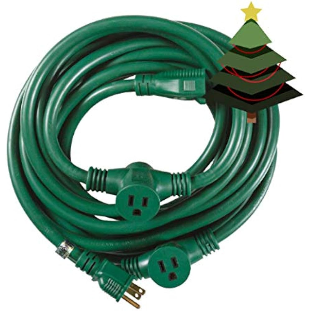 3030 Extension Cords Yard Master Outdoor 25 Foot With