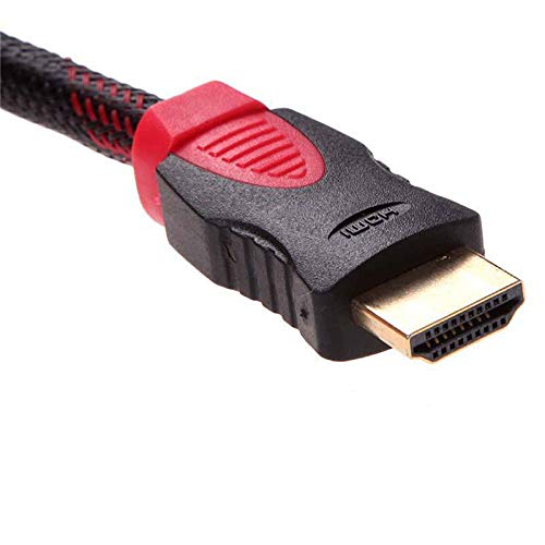 image for Fokine Braided HDMI Male to 3RCA 5FT Video Audio Component Convert Cab