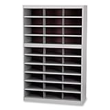 Safco Products 9274GR E-Z Stor Steel Project Organizer, 30 Compartment, Gray