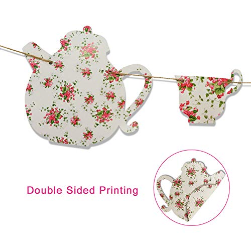 3 Tea+Party+Decorations+Birthday+Assembled