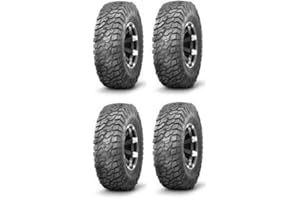 Set of 4 Obor Predator (2) 27X9-14 & (2) 27X11-14 8ply Radial