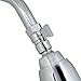 MODONA Water-Saver Flow Control and Shut Off Valve, Made of Solid Brass with Brass Handle for Hand Shower, Shower Head, and Bidet Sprayer – Polished Chrome - 5 Year Warrantee