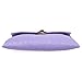 BMC Womens Lavender Purple Faux Crocodile Skin Textured PU Leather Envelope Flap Fashion Clutch Handbag