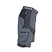 ARSUXEO Mountain Bike MTB Cycling 3D Coolmax Padded Loose Fit Shorts with Padded Grey Size XXL