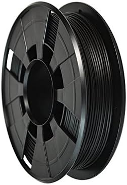 3D PLA Filament 1.75 mm (1kg) Spool (2.2lb) print speed (50-100mm/s), Dimensional Accuracy ±0.02MM for 3D printers and 3d pen printing (BLACK)