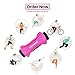 LOKSER Patella Knee Strap for Knee Pain Relief by Best Brace Support Band for Jumpers Knee, Running, Osgood Schlatter, Tendonitis, Basketball, Squats | Adjustable for Women and Men (1 Pack, Pink)