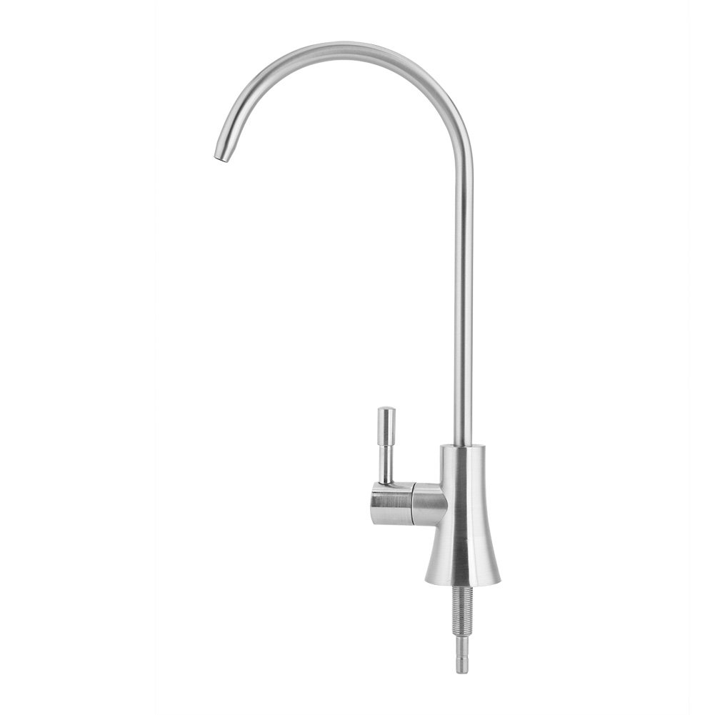 360° Rotation Stainless Steel Kitchen Faucet,Tap Faucet Fits All Under Counter Water Filter Systems,Easy Installation