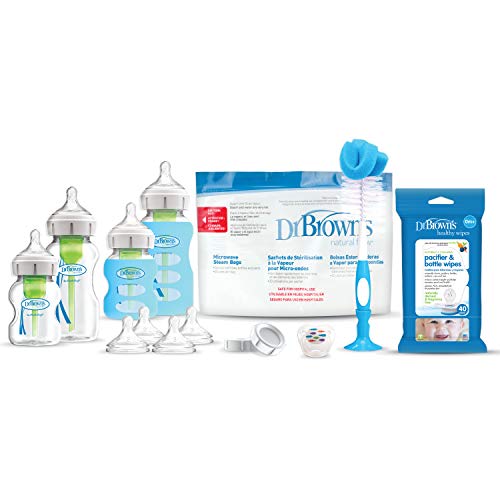 Dr. Brown's Wide-Neck Baby Bottle Set - Image 4