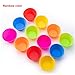 SAWNZC Silicone Lunch Box Dividers, 36 Pcs Reusable Cupcake Liners Muffin Cups for Baking, Colorful Bento Box Dividers Accessories for Kids