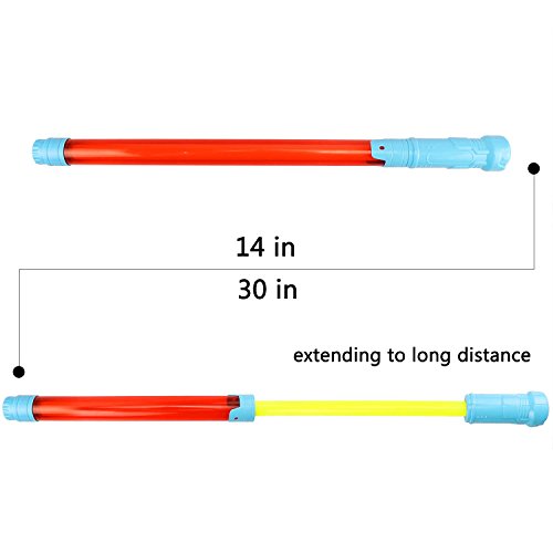 12 Pack Water Blaster Soaker Gun Super Long Ranged Pump Action Water Gun Summer Swimming Pool Toys Beach Sand Water Fight Game for Kids - Thumbnail 4
