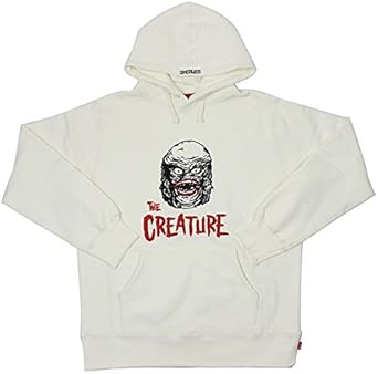 Amazon Supreme シュプリーム 10aw Creature Pullover Hoodie スウェットパーカー 白黒赤 並行輸入品 L トレーナー パーカー 通販