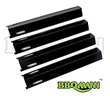 BBQMANN JD181(4-pack) BBQ Gas Grill Porcelain Steel Heat Shield for Brinkmann 8108501s, Perfect Flame, Lowes