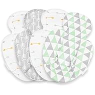 Newborn Insert | Green/Grey Triangles | Compatible with 4moms Mamaroo and Rockaroo with Head & Body Support