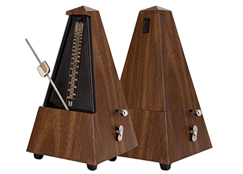 FRIEND Mechanical Metronome Audible Click & Bell Ring Pyramid Style for Guitar/Bass/Piano/Violin