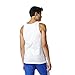 adidas Originals Men's Tops Trefoil Tank, White, Small