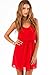 Sleeveless Double Spaghetti Strap V-Neck Chiffon Casual Pinched Waist Dress