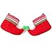 Itaar Baby Boots Toddler Infant Christmas Elf Crib Shoes Winter Snow Booties Soft Warm