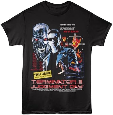 Amazon.com: Fear Factory Terminator Official Tee T-Shirt Mens