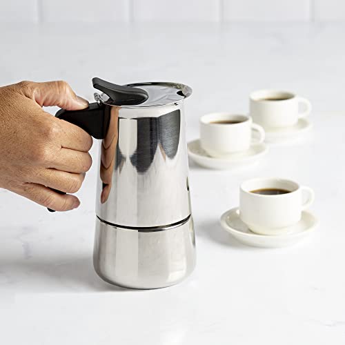Primula Stainless Steel Stovetop Espresso Coffee Maker, 4Cup Pricepulse