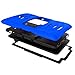 KIQ Armor Series Galaxy Tab A 8.0 2015 Case T350, Rugged Full-Body Drop Protection Tablet Case Cover Kickstand for Samsung Galaxy Tab A 8