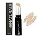 Au Naturale Skin Care Cream Concealer By Clean Beauty Revolution - Hydrating Concealer Foundation Makeup Stick for Face Makeup - Vegan Organic White Pro Creme Concealer for Girls & Women - Almond